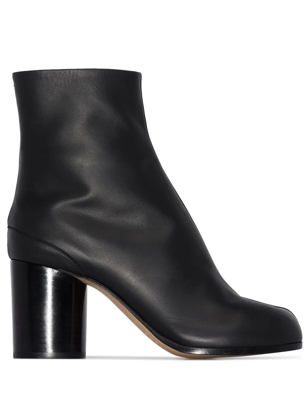 Maison Margiela Tabi 80mm leather ankle boots