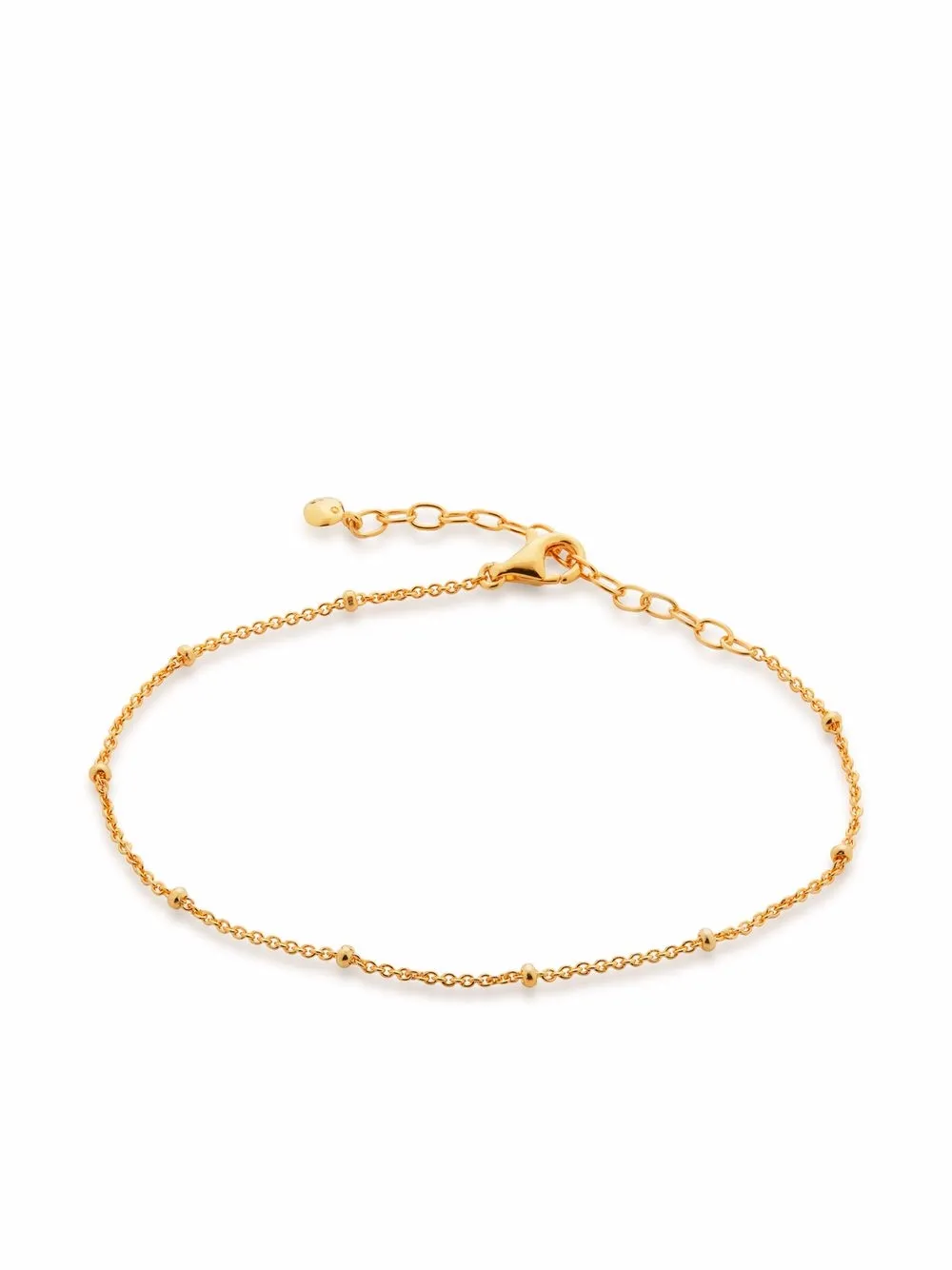Monica Vinader fine beaded chain bracelet