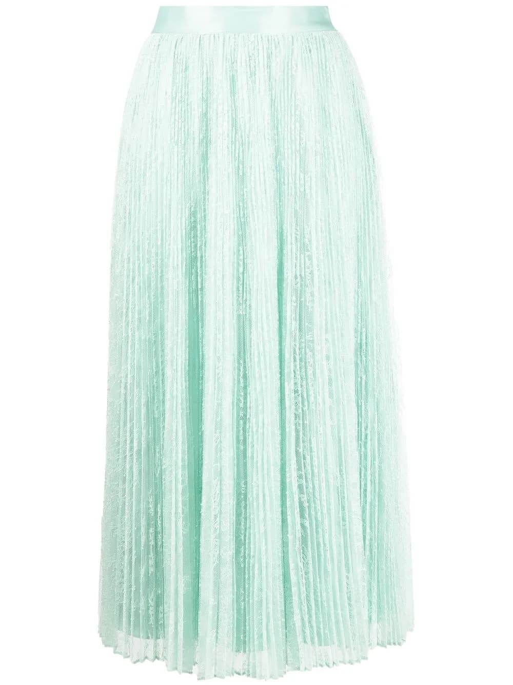 TWINSET pleated high-waisted skirt