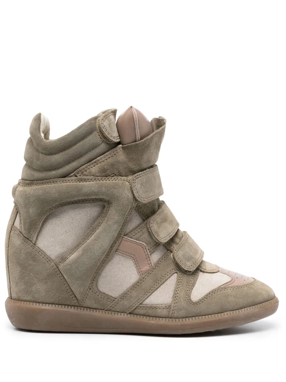 ISABEL MARANT 50mm Bekett suede sneakers