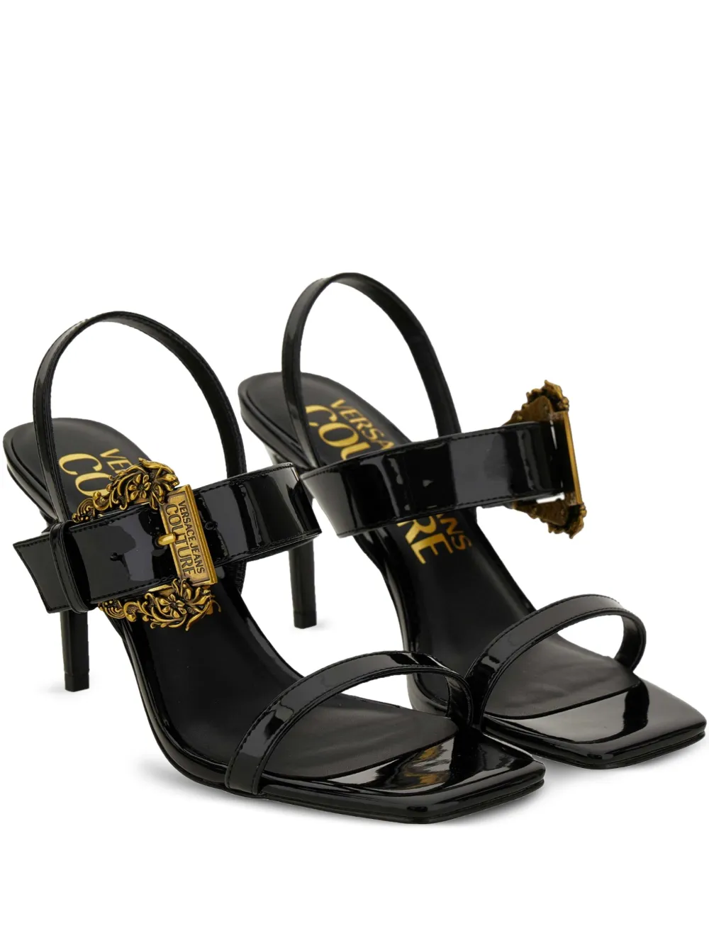 Versace Jeans Couture 85mm Barocco-buckle sandals