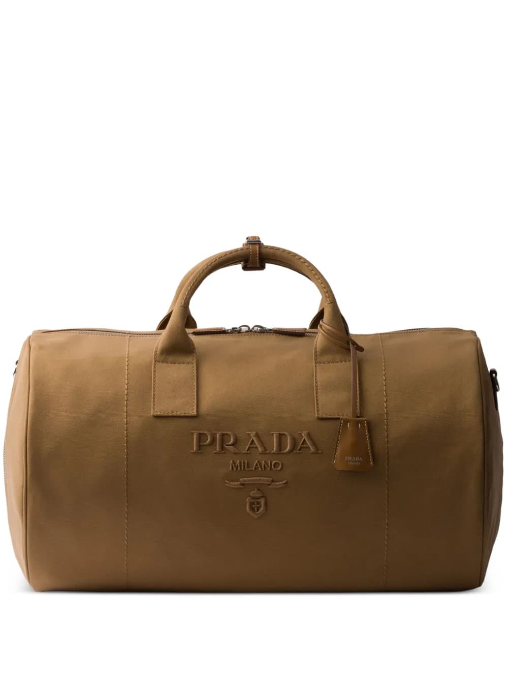 Prada logo-embossed bag 