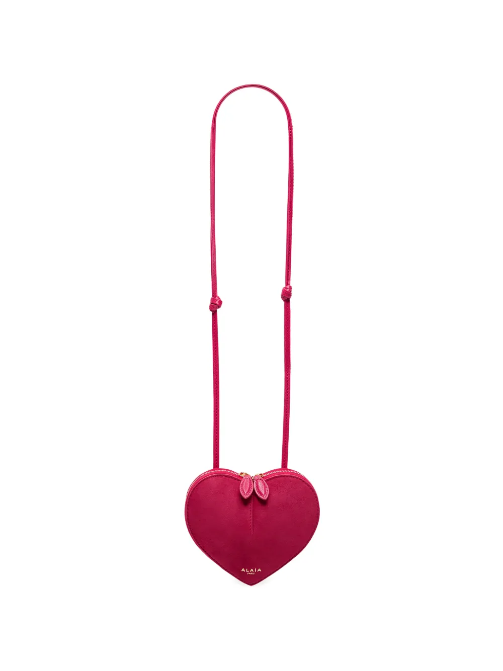 Alaïa small heart-shape cross body bag