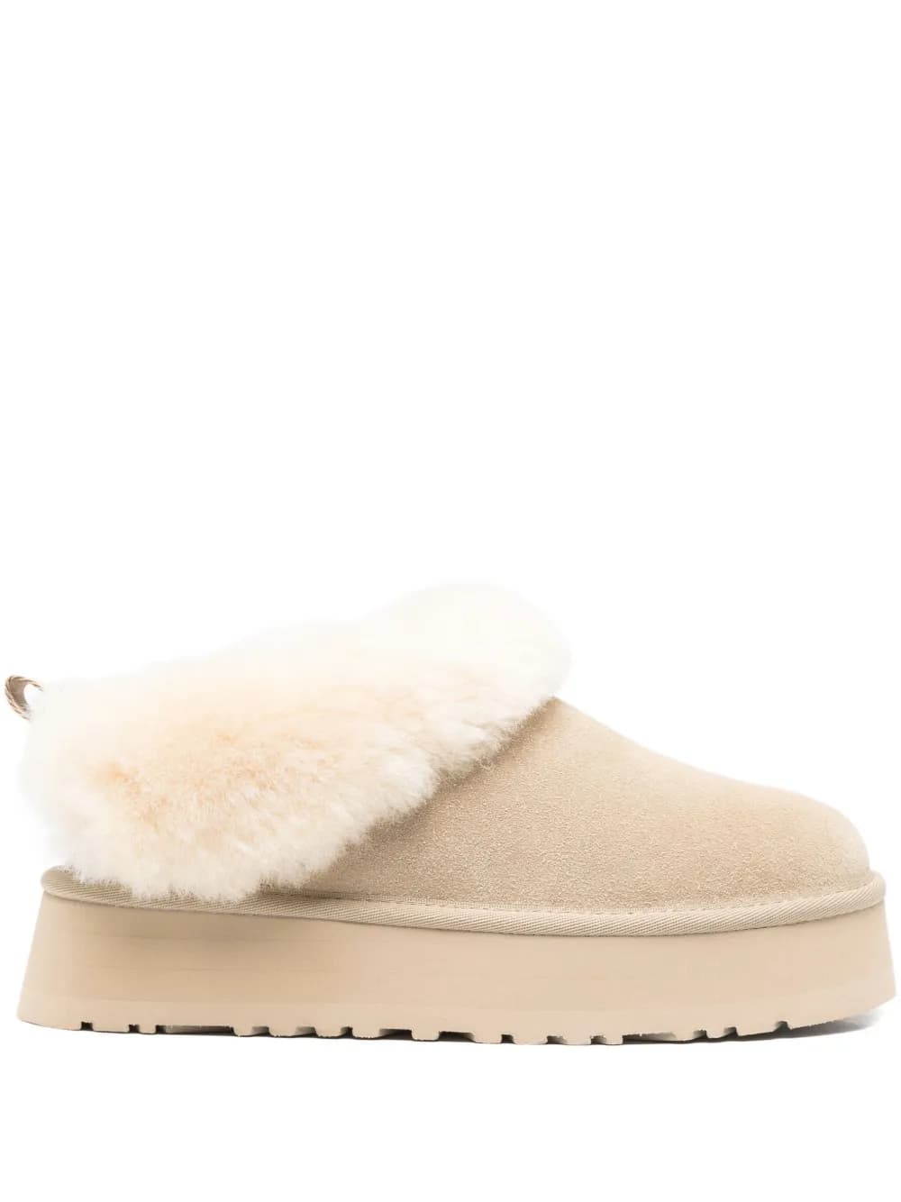 UGG shearling platform boots