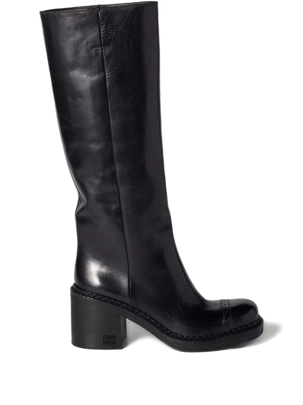 Miu Miu leather boots