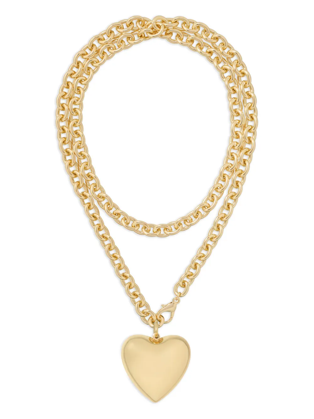 Roxanne Assoulin Big Puffy Heart Charm necklace