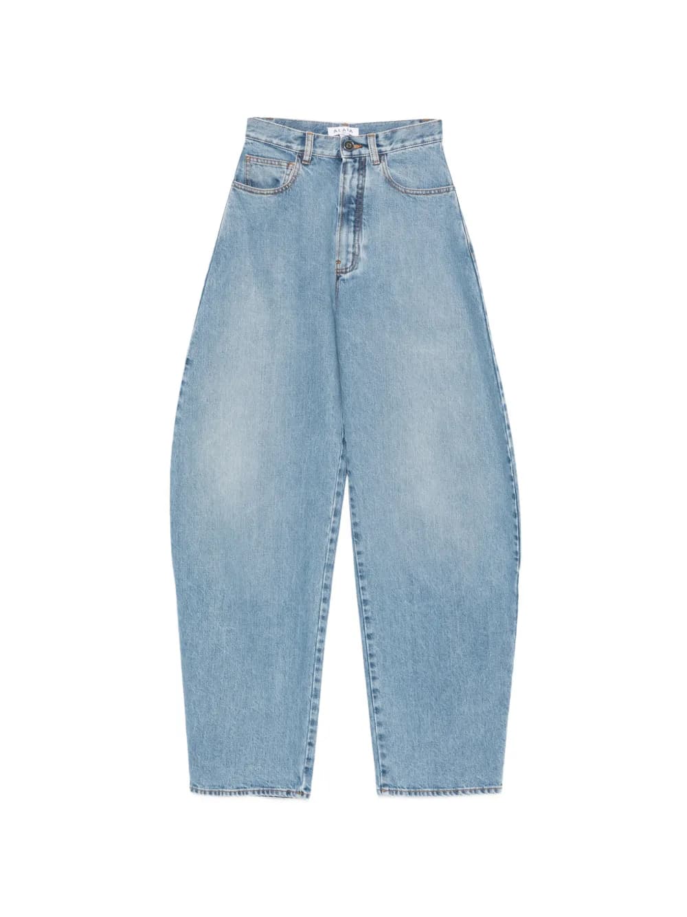 Alaïa barrel-leg jeans