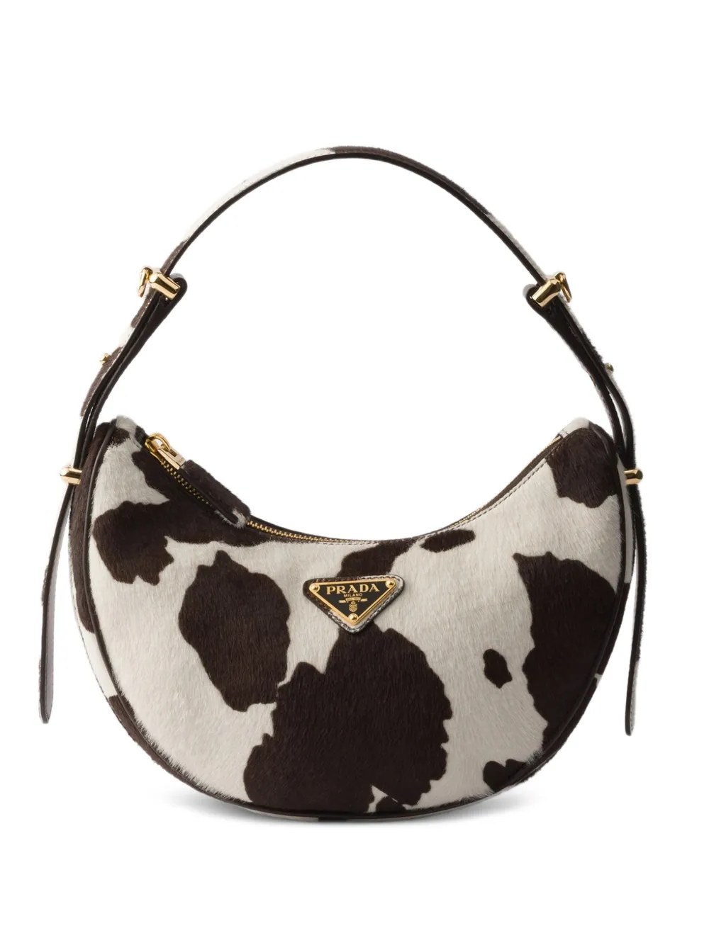 Prada mini Arqué printed shoulder bag