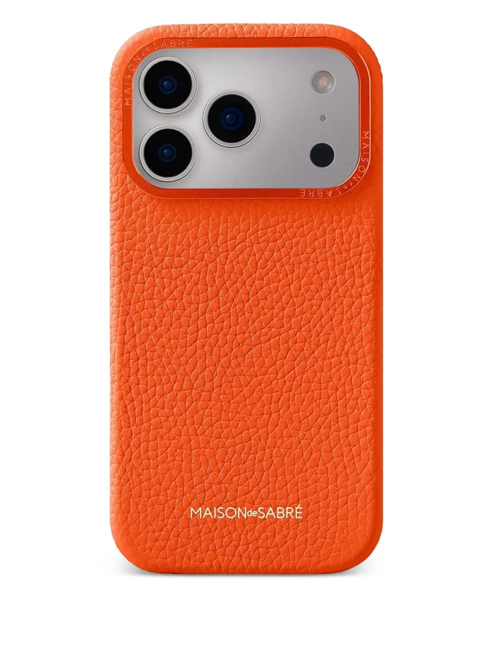 MAISON de SABRÉ leather iPhone 17 Pro Max phone case