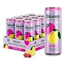 Amazon Bloom Nutrition Sparkling Energy Drink for Focus, Natural Caffeine, Zero Sugar, 180mg Caffeine, Antioxidant-Rich with Green Coffee Bean, Green Tea Extract, & Prebiotics, Raspberry Lemon 12oz 12 Pack