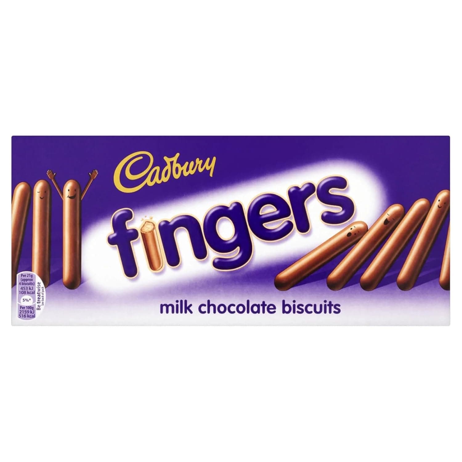 Amazon Cadbury Milk Chocolate Fingers - 114g